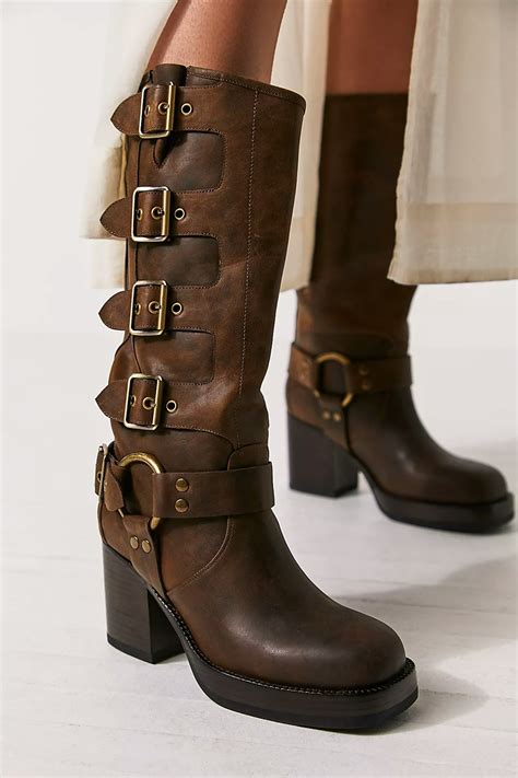 miu miu motorcycle boots dupe|We've Found the Best Biker Boots, From Miu Miu to H&M .